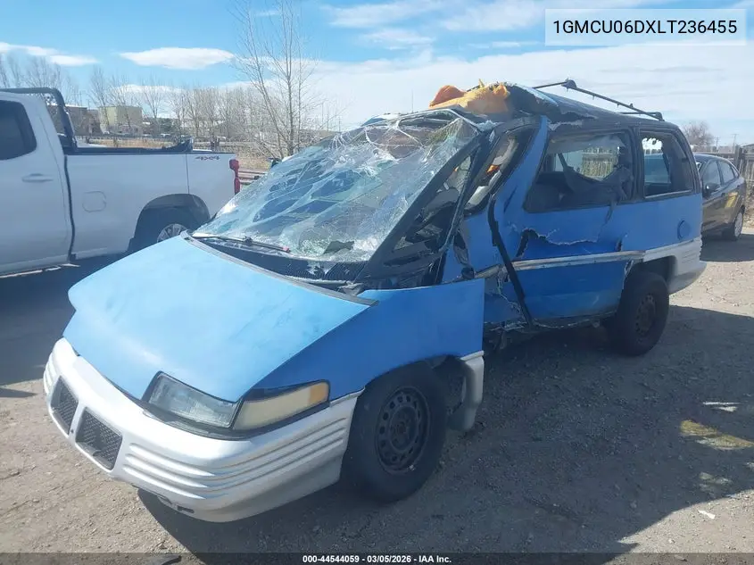 1990 Pontiac Trans Sport VIN: 1GMCU06DXLT236455 Lot: 44544059
