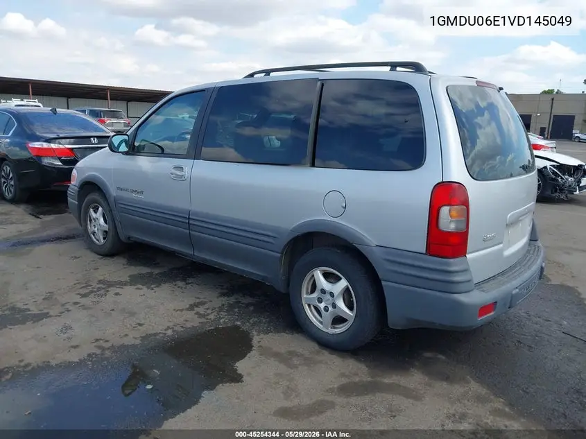1997 Pontiac Trans Sport VIN: 1GMDU06E1VD145049 Lot: 45254344