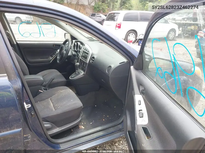 2003 Pontiac Vibe VIN: 5Y2SL62823Z462274 Lot: 45486962