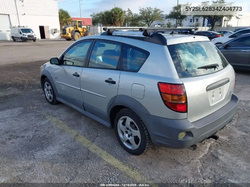 5Y2SL62834Z404773 2004 Pontiac Vibe