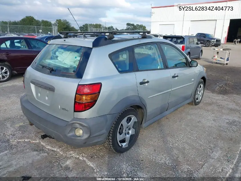 5Y2SL62834Z404773 2004 Pontiac Vibe