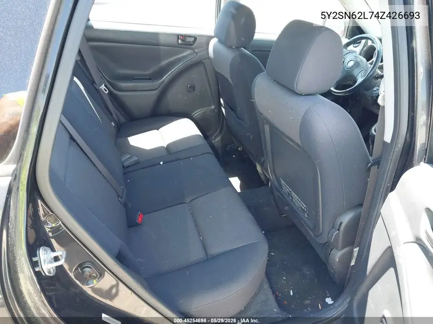 2004 Pontiac Vibe Gt VIN: 5Y2SN62L74Z426693 Lot: 45254698