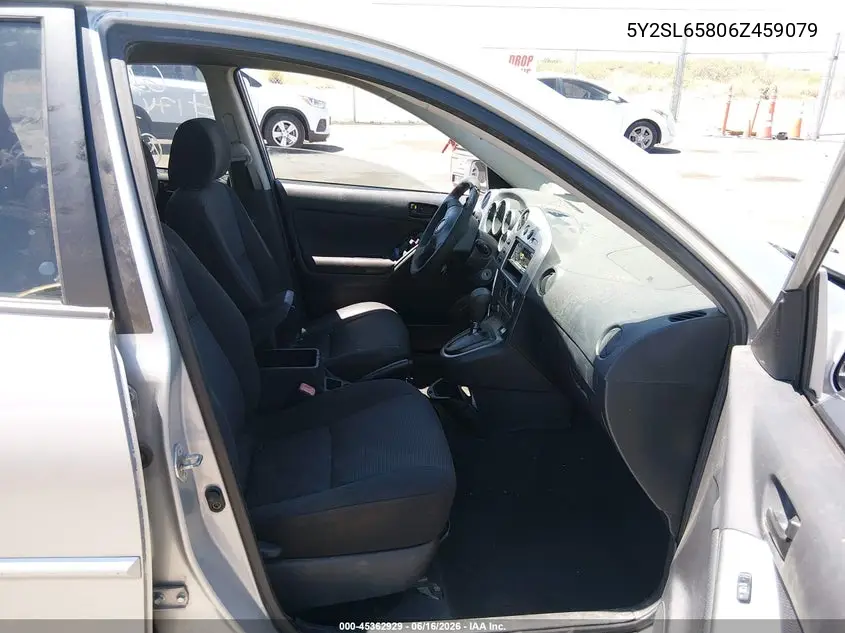 2006 Pontiac Vibe VIN: 5Y2SL65806Z459079 Lot: 45362929