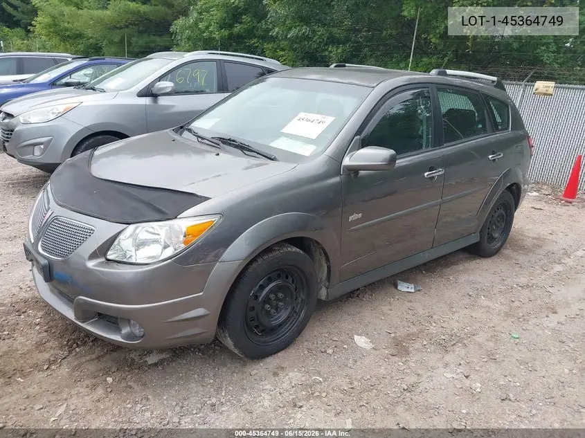 2006 Pontiac Vibe VIN: 5Y2SL65856Z435747 Lot: 45364749