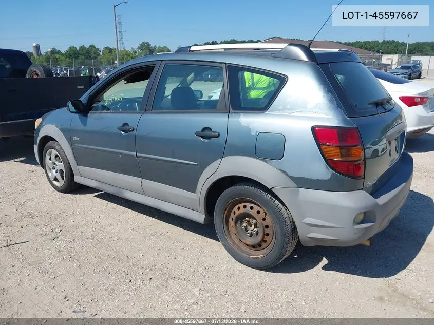 2006 Pontiac Vibe VIN: 5Y2SL65806Z407967 Lot: 45597667