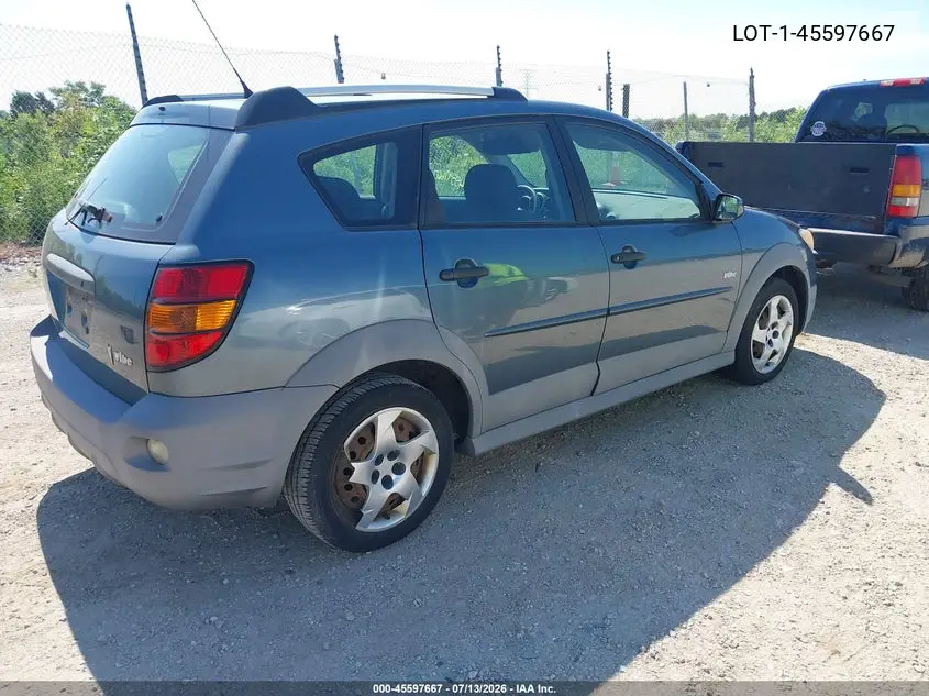 2006 Pontiac Vibe VIN: 5Y2SL65806Z407967 Lot: 45597667