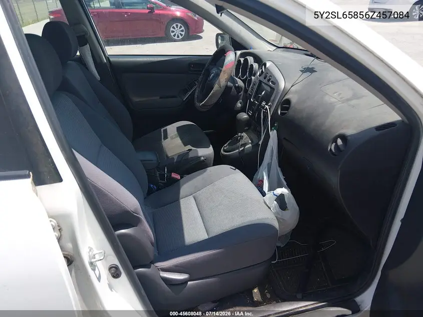 2006 Pontiac Vibe VIN: 5Y2SL65856Z457084 Lot: 45608048