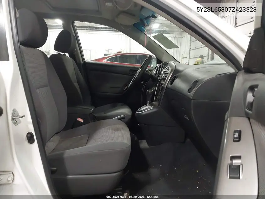 2007 Pontiac Vibe VIN: 5Y2SL65807Z423328 Lot: 45247593