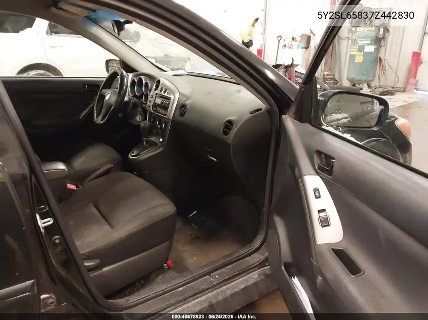 5Y2SL65837Z442830 2007 Pontiac Vibe