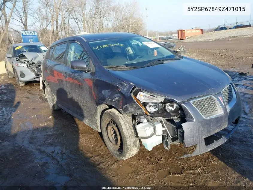 5Y2SP67849Z471015 2009 Pontiac Vibe