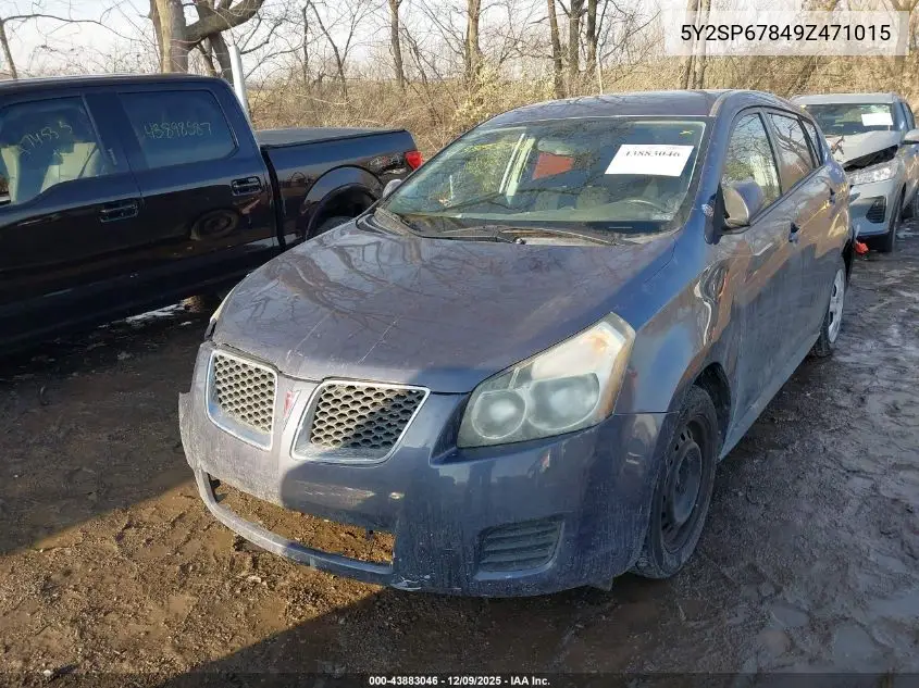 5Y2SP67849Z471015 2009 Pontiac Vibe