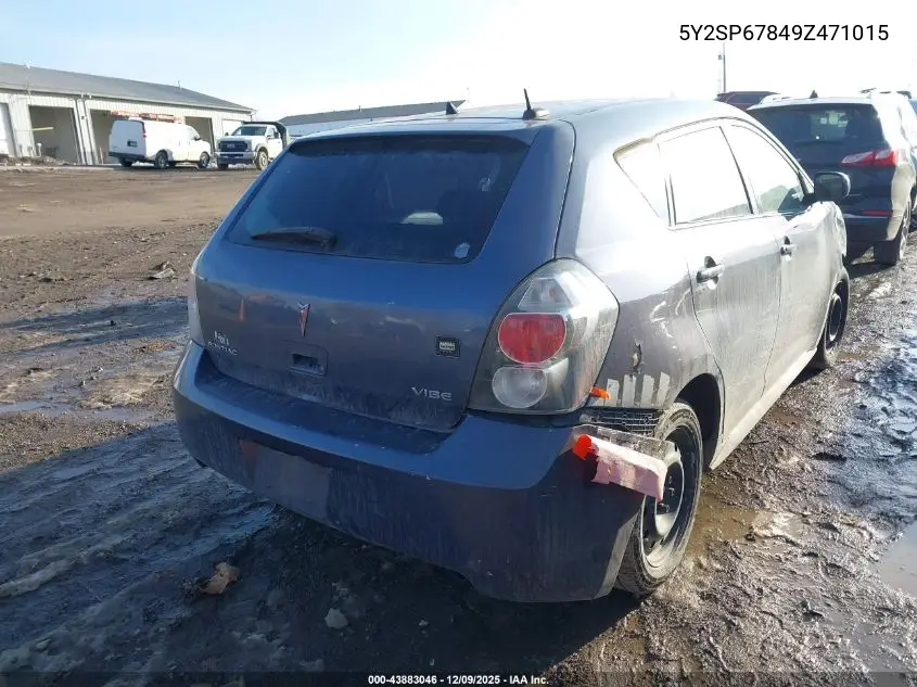 5Y2SP67849Z471015 2009 Pontiac Vibe