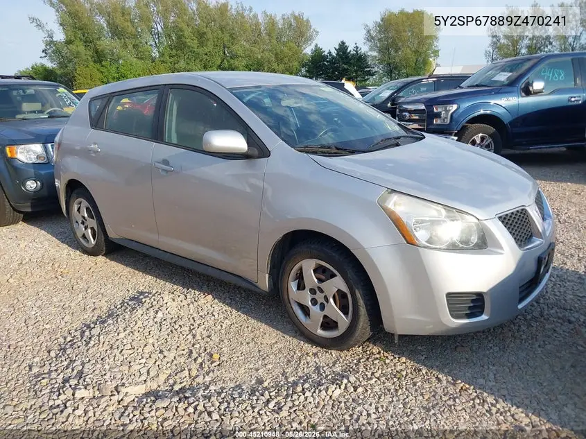 2009 Pontiac Vibe VIN: 5Y2SP67889Z470241 Lot: 45210948