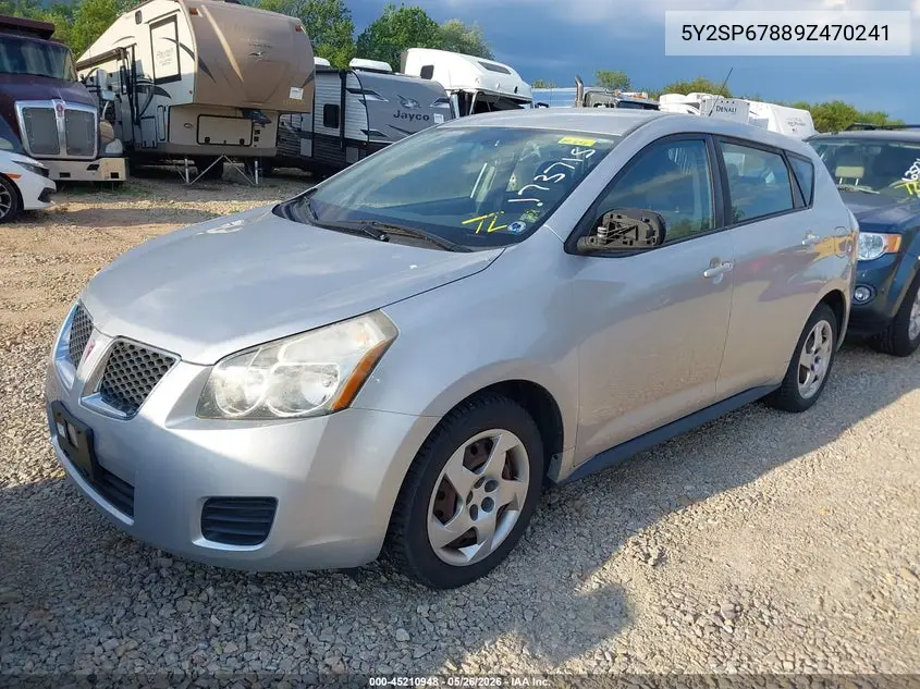 2009 Pontiac Vibe VIN: 5Y2SP67889Z470241 Lot: 45210948