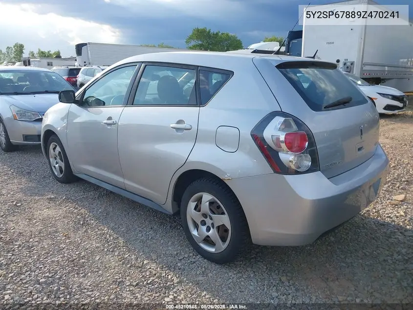 2009 Pontiac Vibe VIN: 5Y2SP67889Z470241 Lot: 45210948
