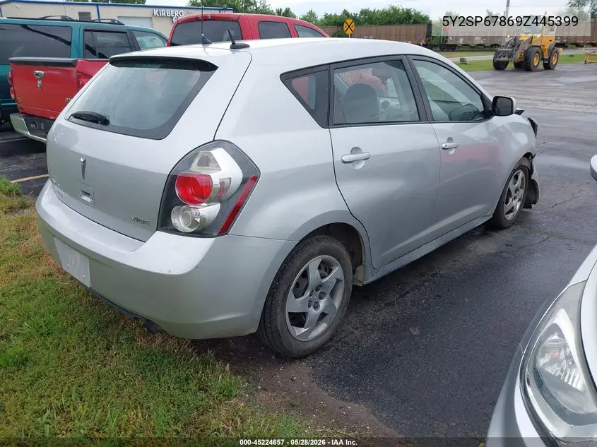 2009 Pontiac Vibe VIN: 5Y2SP67869Z445399 Lot: 45224657