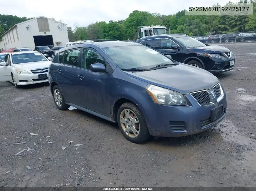 2009 Pontiac Vibe VIN: 5Y2SM67019Z425127 Lot: 45314883