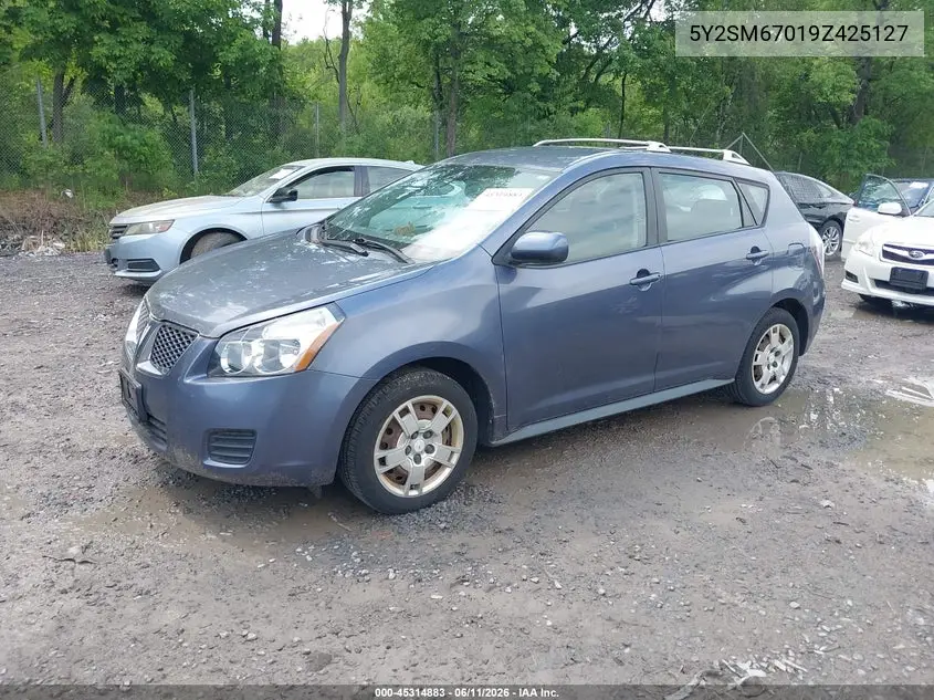 2009 Pontiac Vibe VIN: 5Y2SM67019Z425127 Lot: 45314883