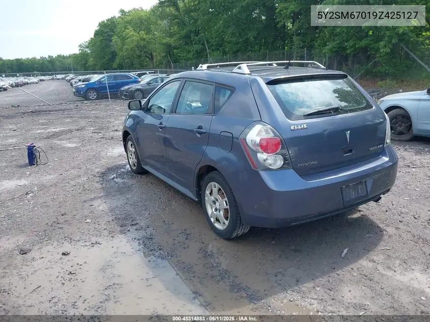 2009 Pontiac Vibe VIN: 5Y2SM67019Z425127 Lot: 45314883