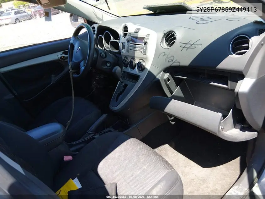 2009 Pontiac Vibe VIN: 5Y2SP67859Z449413 Lot: 45330469