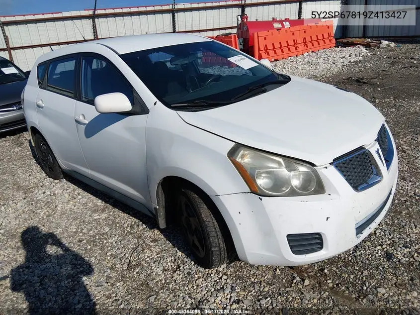 2009 Pontiac Vibe VIN: 5Y2SP67819Z413427 Lot: 45364086