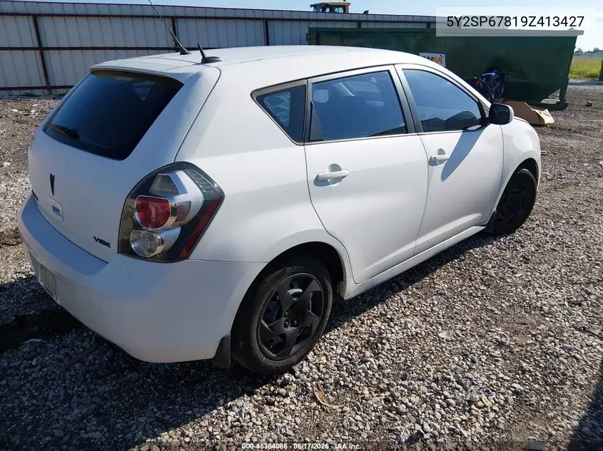 2009 Pontiac Vibe VIN: 5Y2SP67819Z413427 Lot: 45364086