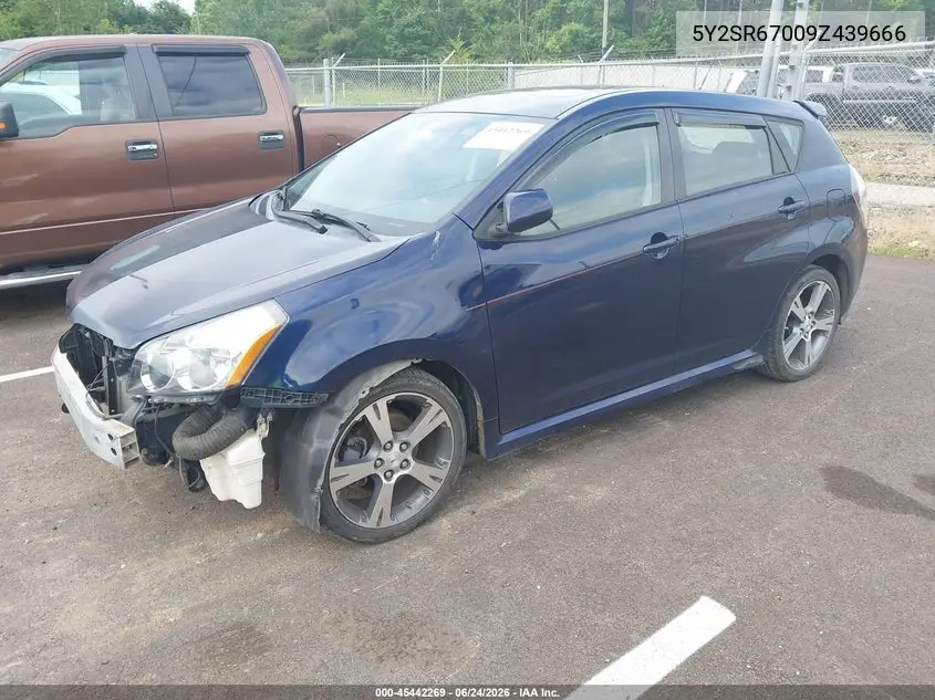 2009 Pontiac Vibe Gt VIN: 5Y2SR67009Z439666 Lot: 45442269