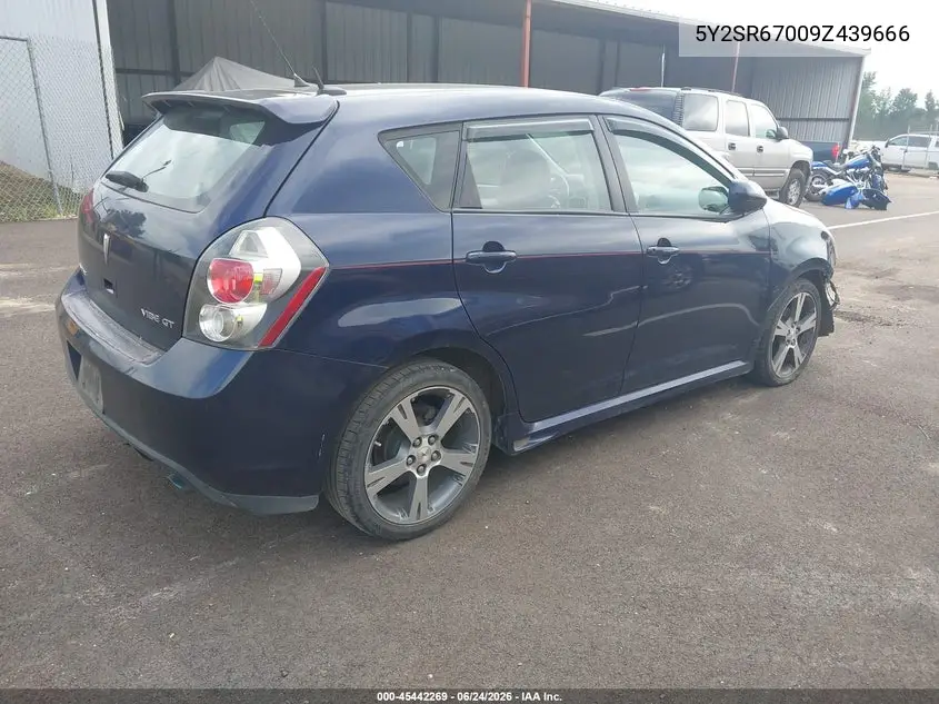 2009 Pontiac Vibe Gt VIN: 5Y2SR67009Z439666 Lot: 45442269