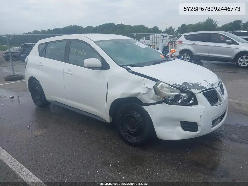 2009 Pontiac Vibe VIN: 5Y2SP67899Z446773 Lot: 45453122