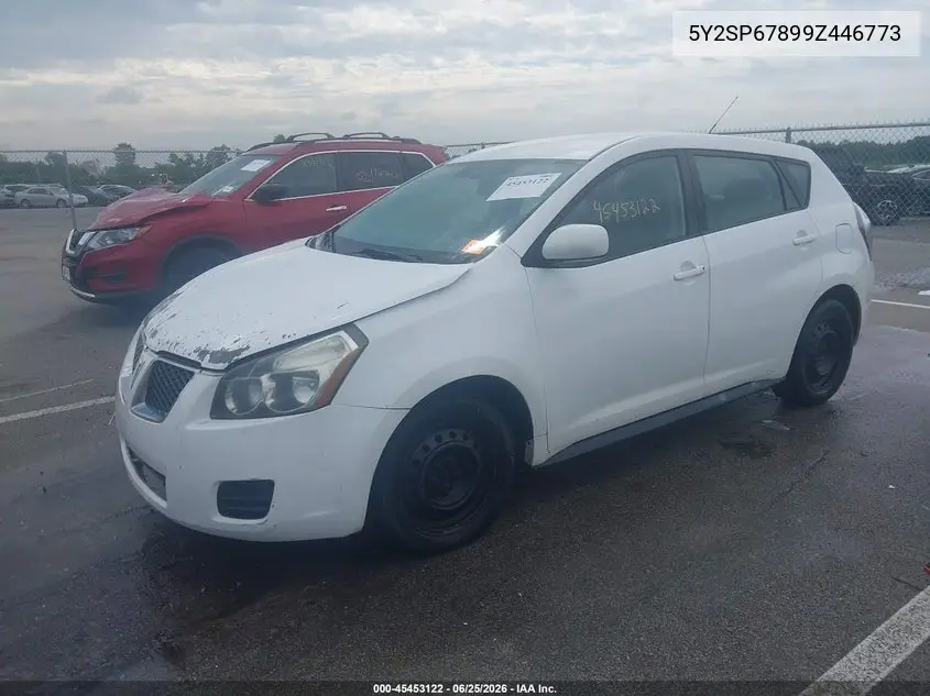 2009 Pontiac Vibe VIN: 5Y2SP67899Z446773 Lot: 45453122