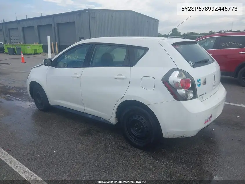 2009 Pontiac Vibe VIN: 5Y2SP67899Z446773 Lot: 45453122