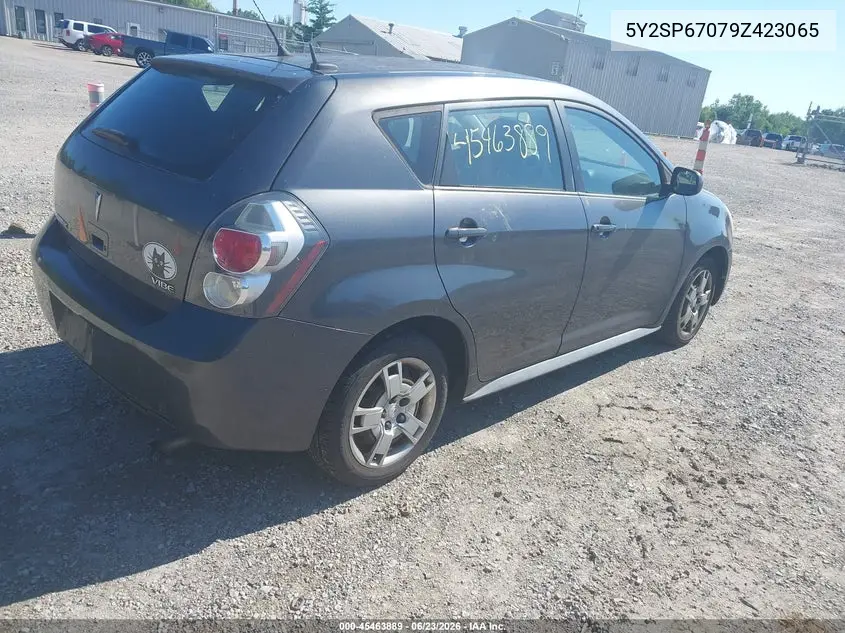 2009 Pontiac Vibe VIN: 5Y2SP67079Z423065 Lot: 45463889