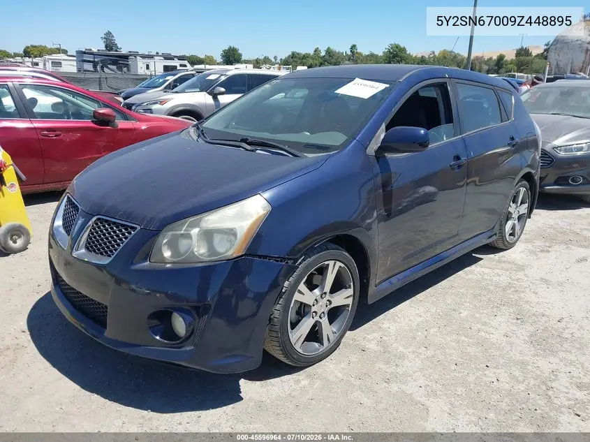 2009 Pontiac Vibe Gt VIN: 5Y2SN67009Z448895 Lot: 45596964