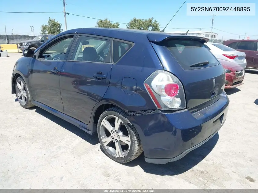 2009 Pontiac Vibe Gt VIN: 5Y2SN67009Z448895 Lot: 45596964