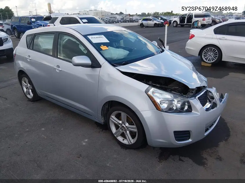 2009 Pontiac Vibe VIN: 5Y2SP67049Z468948 Lot: 45646692