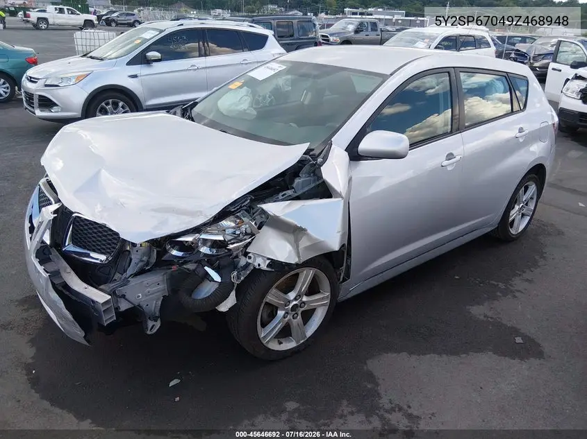 2009 Pontiac Vibe VIN: 5Y2SP67049Z468948 Lot: 45646692