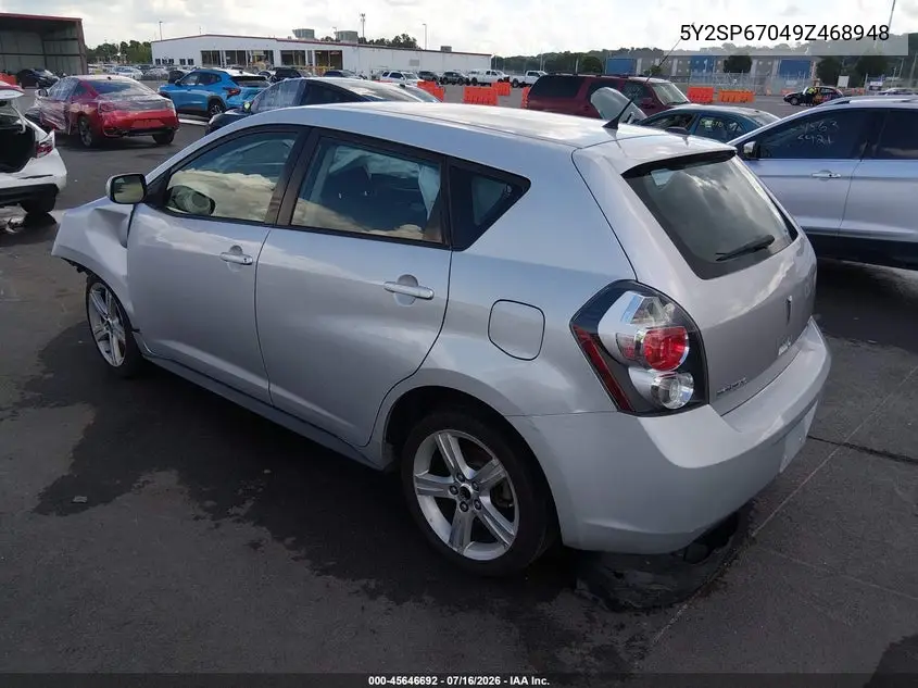 2009 Pontiac Vibe VIN: 5Y2SP67049Z468948 Lot: 45646692
