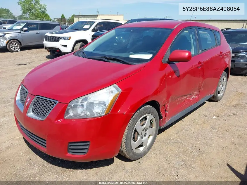 2010 Pontiac Vibe VIN: 5Y2SP6E88AZ408054 Lot: 45225859