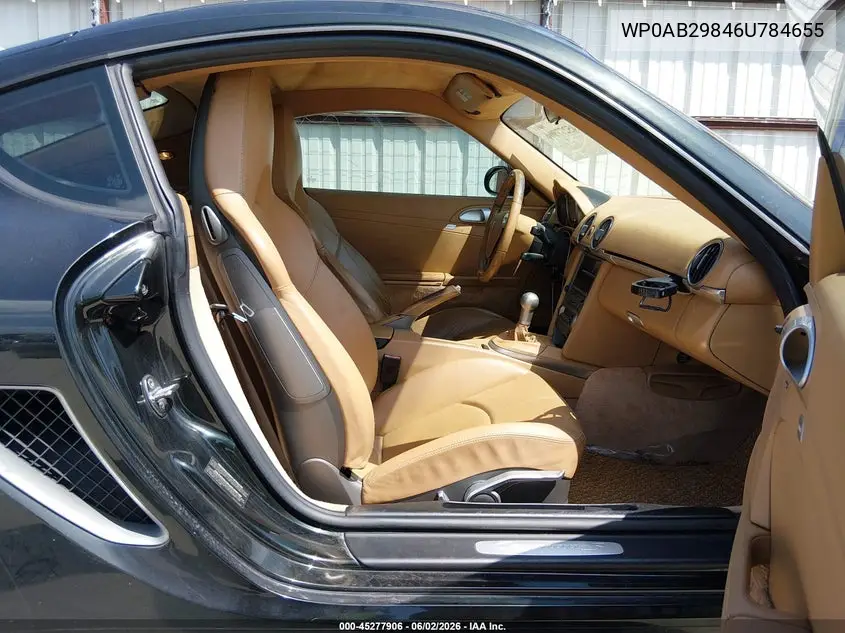 2006 Porsche Cayman S VIN: WP0AB29846U784655 Lot: 45277906