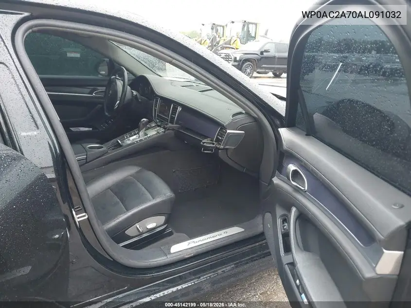 2010 Porsche Panamera Turbo VIN: WP0AC2A70AL091032 Lot: 45142199