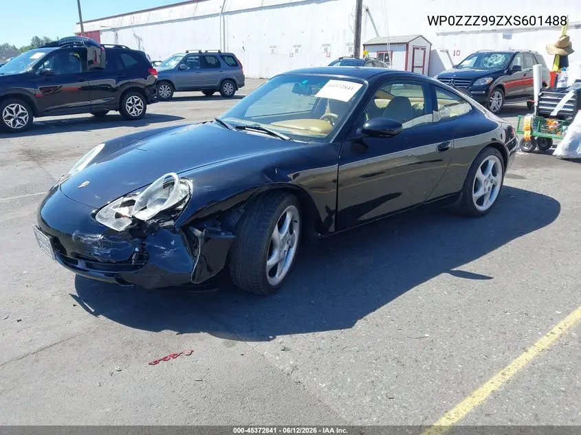 1999 Porsche 911 VIN: WP0ZZZ99ZXS601488 Lot: 45372841