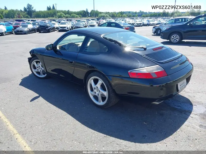 1999 Porsche 911 VIN: WP0ZZZ99ZXS601488 Lot: 45372841