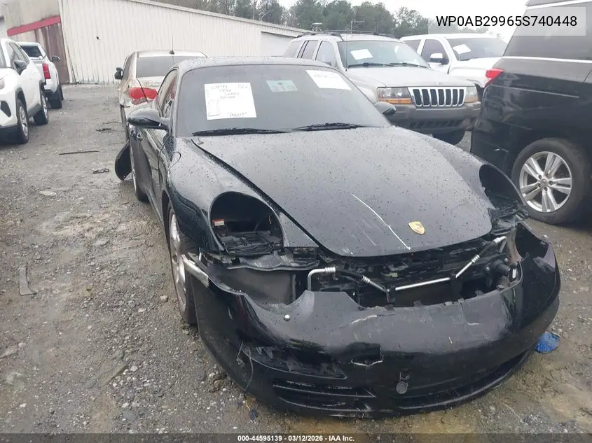 2005 Porsche 911 Carrera S VIN: WP0AB29965S740448 Lot: 44595139