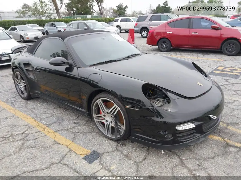 2009 Porsche 911 Turbo VIN: WP0CD29959S773739 Lot: 45365074