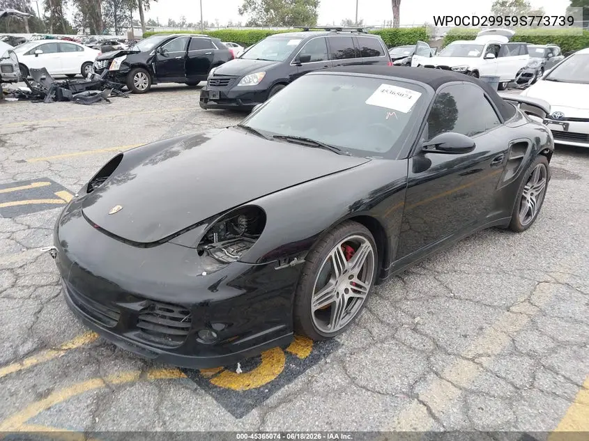 2009 Porsche 911 Turbo VIN: WP0CD29959S773739 Lot: 45365074