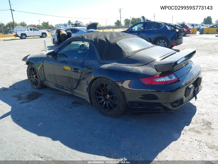 2009 Porsche 911 Turbo VIN: WP0CD29959S773143 Lot: 45546024