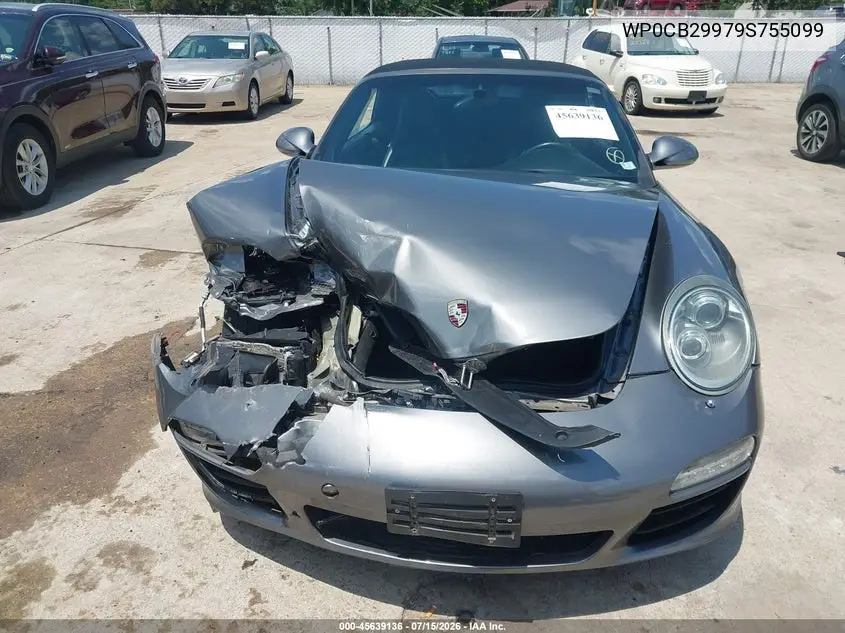 2009 Porsche 911 Carrera S VIN: WP0CB29979S755099 Lot: 45639136