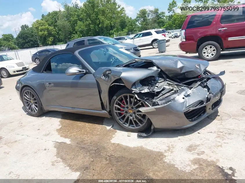 2009 Porsche 911 Carrera S VIN: WP0CB29979S755099 Lot: 45639136