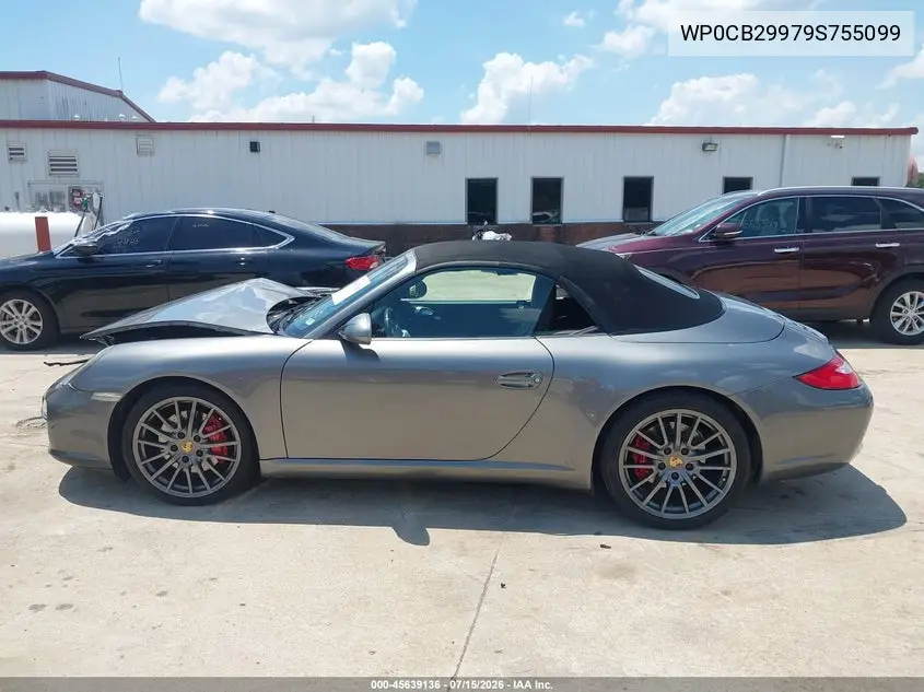 2009 Porsche 911 Carrera S VIN: WP0CB29979S755099 Lot: 45639136