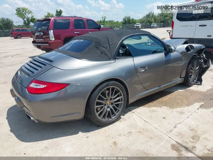 2009 Porsche 911 Carrera S VIN: WP0CB29979S755099 Lot: 45639136